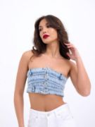 6817 KOT CROP-MAVİ resmi